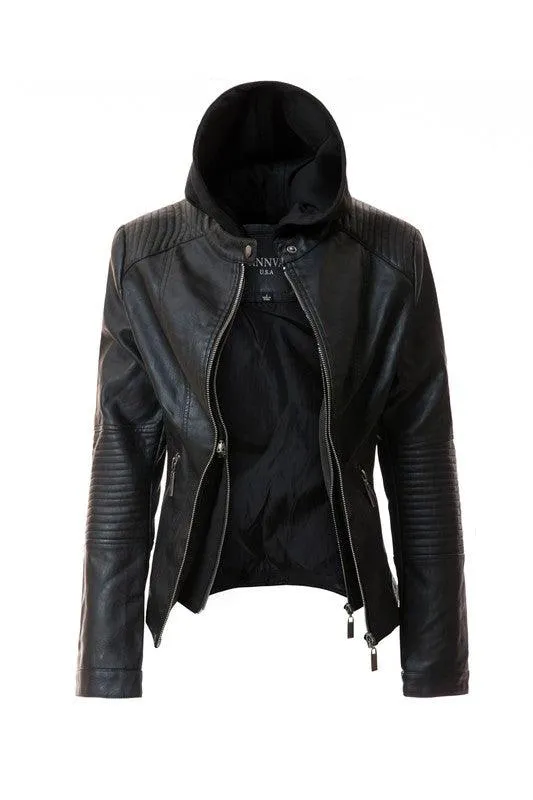 Women'S Pu Jacket