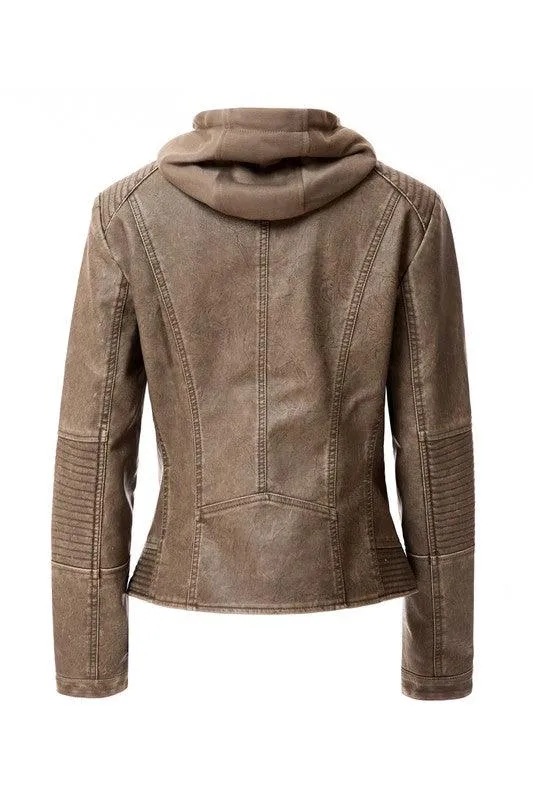 Women'S Pu Jacket