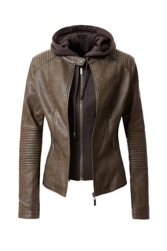 Women'S Pu Jacket