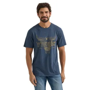 Wrangler Men's Tee in Dark Sapphire
