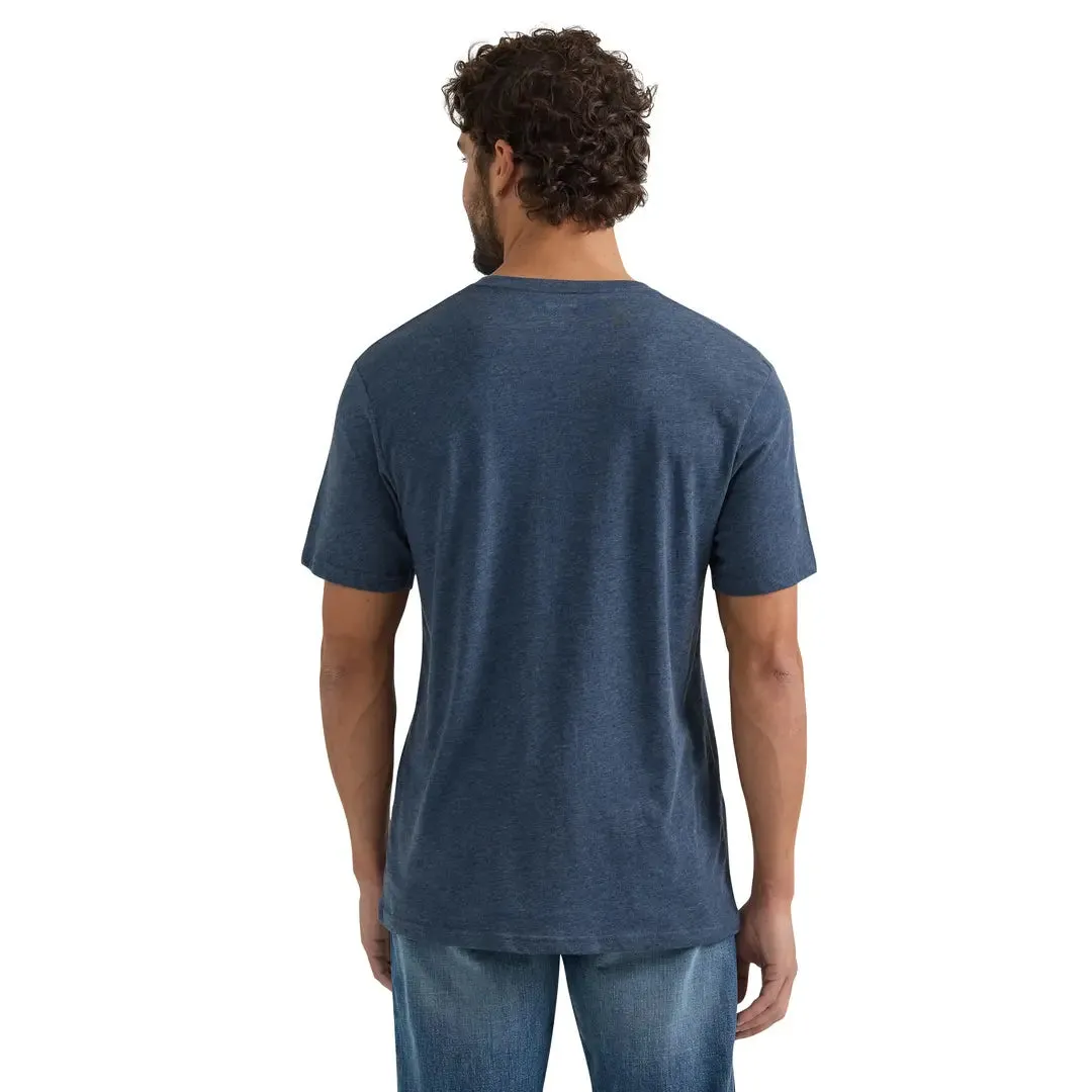 Wrangler Men's Tee in Dark Sapphire